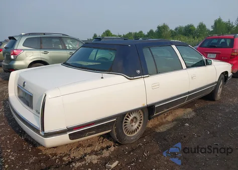 1995 Cadillac Deville z USA, uszkodzony, nr VIN 1G6KD52B7SU295458